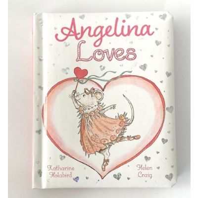 CJ Merchantile Angelina Loves Dancing Small Board Book B-134978