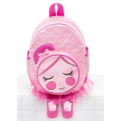 Capezio Pink Chloe Tutu Doll Kids Backpack B207