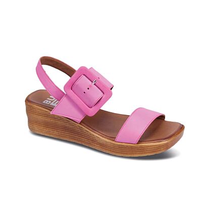 Bueno Fuchsia Marcia Women's Wedge Sandal B2232705
