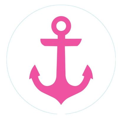 Bogg Bag Pink Anchor Bits