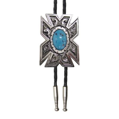 AndWest Southwest Turquoise Men's Bolo Tie BOL126