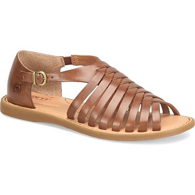 Born Brown Cognac Ida Women's Huarache Sandals BR0056306
