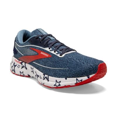 Brooks White/Peacoat/Poppy Trace 2 Men's Running Shoes 110388-174