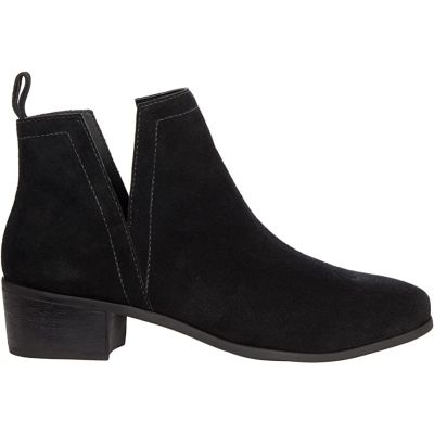 Coconuts by Matisse Black Suede Caruso Womens Ankle Boots CARUSO-BLACK