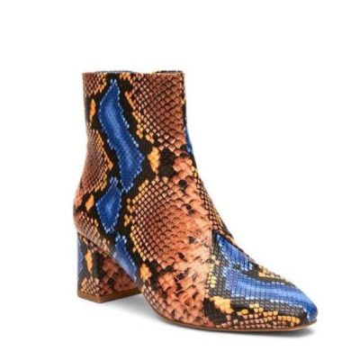 Coconuts by Matisse Blue Multi Cocoa Womens Ankle Boots COCOA-BLUEMLT