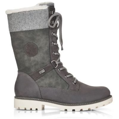 Reiker Remonte Grey Womens Boots D8474-45