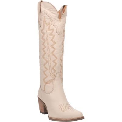 Dingo Sand High Cotton Women's Tall 16 inch Snip Toe Western Boots DI936-SAND