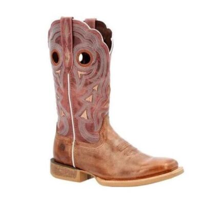 Durango Burnished Rose and Tan Lady Rebel Pro Womens Western Boots DRD0420