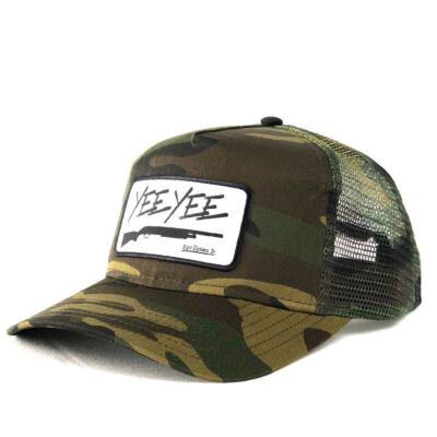 Yee Yee Otto Camo Dark Green/Brown The Earl Snapback Hat EARL HAT