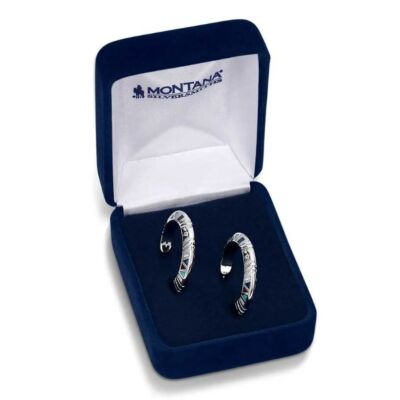 Montana Silversmith Hidden Mosaic Hoop Earrings ER5794