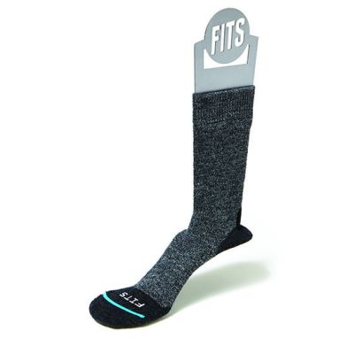 F1001 Coal Medium Hiker- Crew Cut Fits Socks