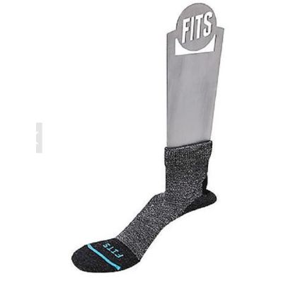 F1003 Coal Light Hiker Unisex Quarter Socks