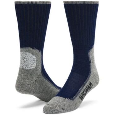 Wigwam Navy with Pewter Hiking and Outdoor Socks F6077-901