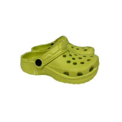 Surf7 Green Classic Clog Childrens Shoes FF282B-GREEN