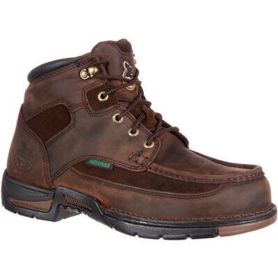 Georgia Brown Athens Waterproof Mens Work Boots G7403 **ONLINE ONLY