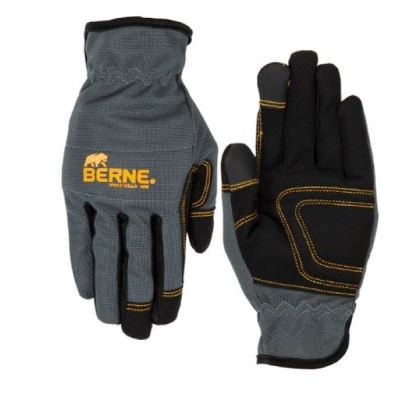 Berne Workwear Grey Lightweight Utility Glove GLV60
