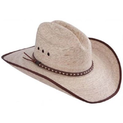 Hicktown #2 Jason Aldean Palm Straw Resistol Mens Western Cowboy Hats