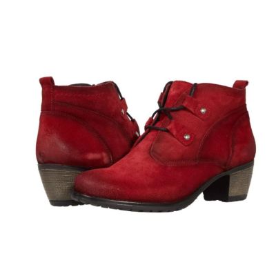 Eric Michael Red Hillary Women's Boots HILLARY-RED
