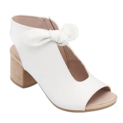 Good Choice Shoes White Kimora Women's Heeled Sandals KIMORA-WHT