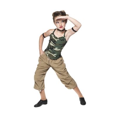 KOS 160C War of the World Cami Top Recital Costume-Child