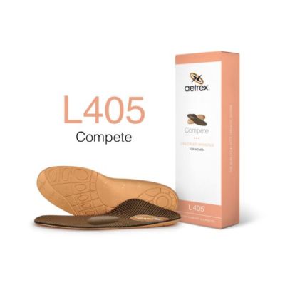L405W Womens Lynco Sports Orthotic With Cupped Heel and Metatarsal Pad