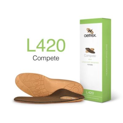 L420M Mens Lynco Sports Orthotic Insole With Posted Heel