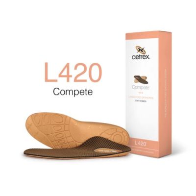 L420W Womens Lynco Sports Orthotic Insole With Posted Heel