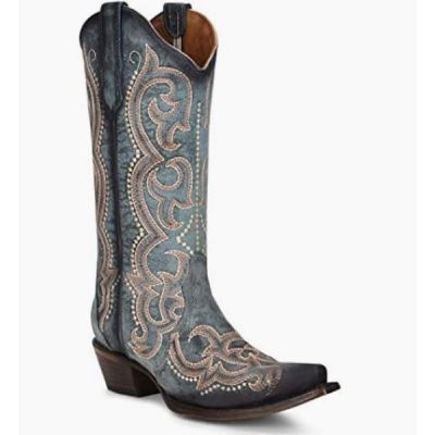 Corral Blue Jean Embroidered Women's Western Boots L5869