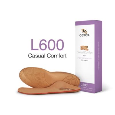 L600W Womens Lynco Casual Orthotic Insole With Cupped Heel