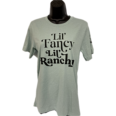 Mason Jar Light Green Lil Ranchy Unisex T-Shirt LILRANCHY-DB