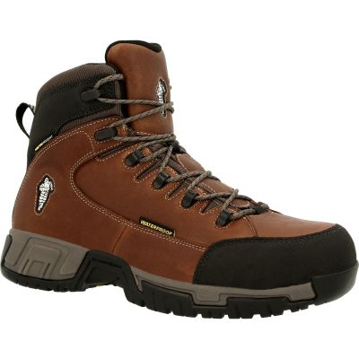 Rocky Brands Michelin 6 Inch Alloy Toe WaterProof Hiker Work Boots MIC0006