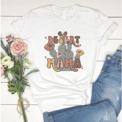 Rockledge Desert Mama Western Graphic T-Shirt ML145