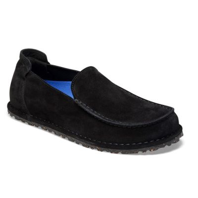 Birkenstock Black Utti Womens Suede Leather Cozy Shoes N1026099