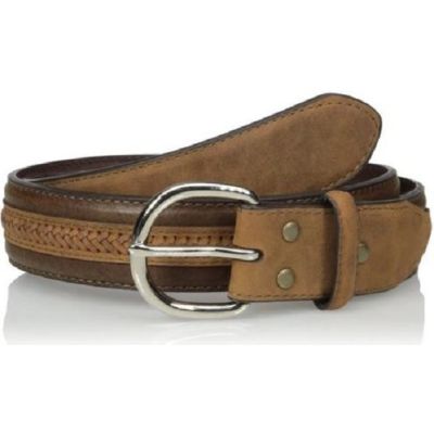 N24260-02 Brown Genuine Leather Ariat Mens Belts