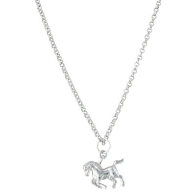 Montana Silversmiths Cowboy Horse Necklace NC3381