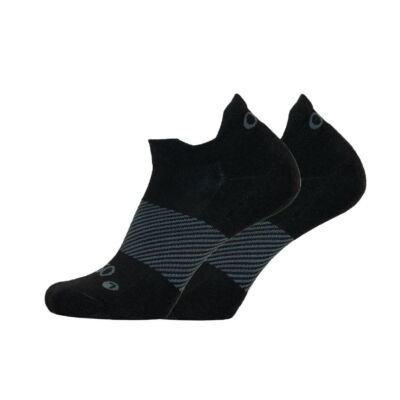 OS1st Black Wicked No Show Comfort Socks OS1-9654-BLACK