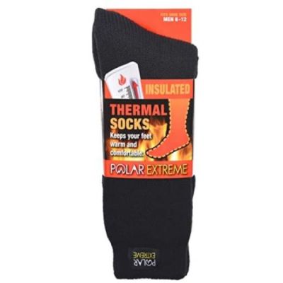 Gold Medal Black Polar Extreme Mens Insulated Thermal Socks 366400