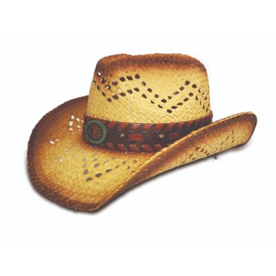 Hat Vision Western Hat with Turquoise color Stone Band R22