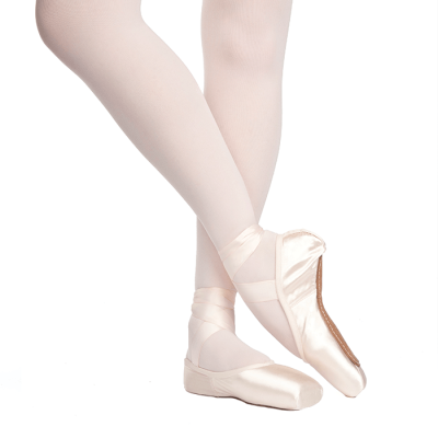 Rubin U-Cut Pointe Shoes with Front Drawstring Russian Pointe Shoes