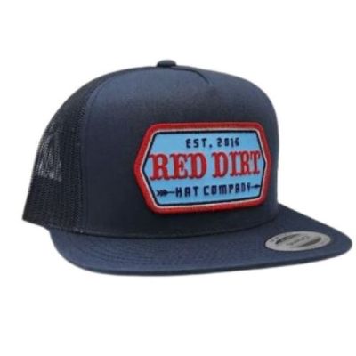 Red Dirt Hat Co. Navy/Navy Cooper 22 Snapback Cap with Patch RDHC191