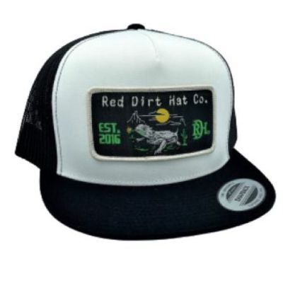 Red Dirt Hat Co. Black/White Horny Toad Men's Cap RDHC254