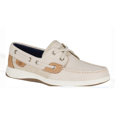 Sperry Linen Oat Bluefish Ladies Shoes STS83597