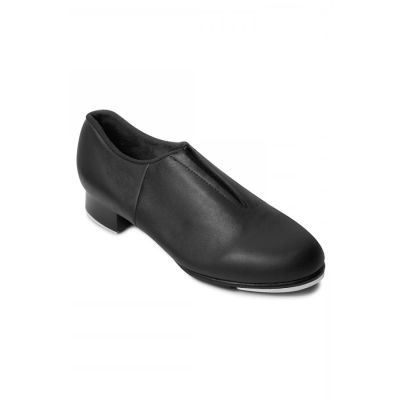 Ladies Slip-On Adult Leather Tap Shoes SO389