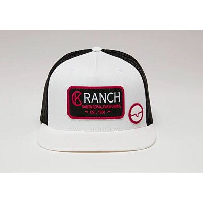 Kimes Ranch White/Black CK31 Trucker Hat S24U16S38DC1CB