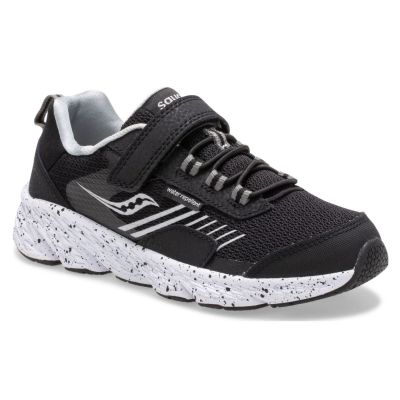 Saucony Black Big Kids Wind Shield A/C Sneakers SK263253