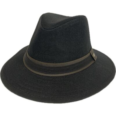 Stetson Black Senica Safari Hat STC378