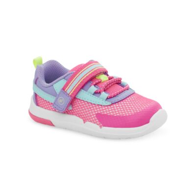 Stride Rite Pink Multi SRT Ian Toddler Girls' Sneakers (Sizes 4-8) BG031401