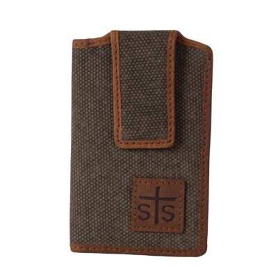 STS Ranchwear Foreman Canvas Money Clip STS61186