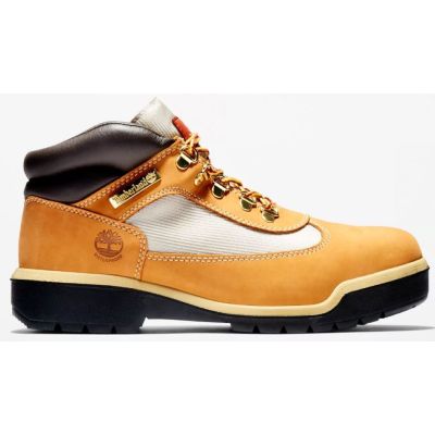 Timberland Wheat Nubuck Waterproof Field Boots for Men TB0A18RI231