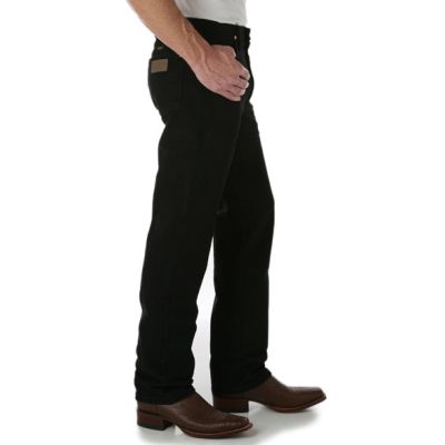 936WBK Shadow Black Wrangler Men's Cowboy Cut Slim Fit Jeans